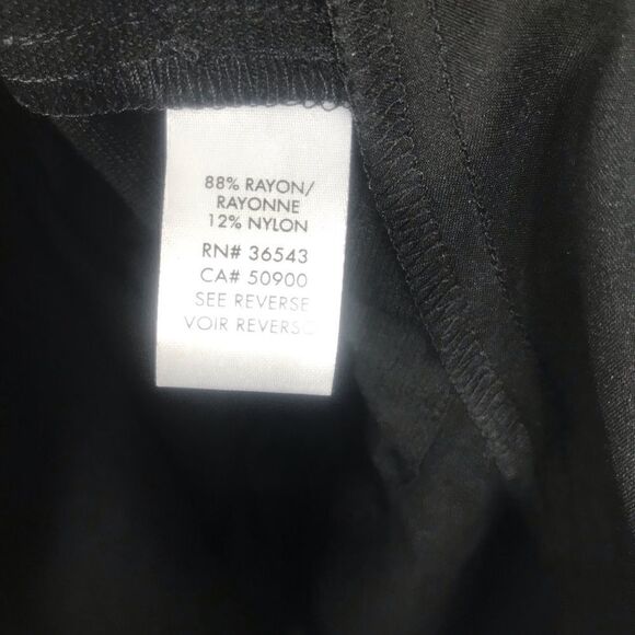 Calvin Klein Black Sleeveless Dress with Pockets - Picture 7 of 8